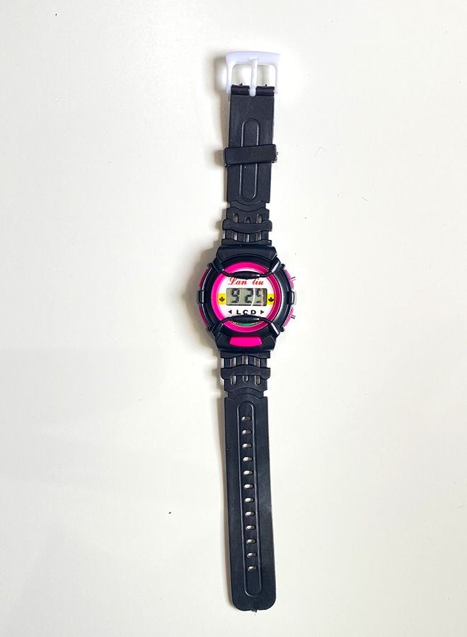 Kids Water Resistant Rubber Digital Watch