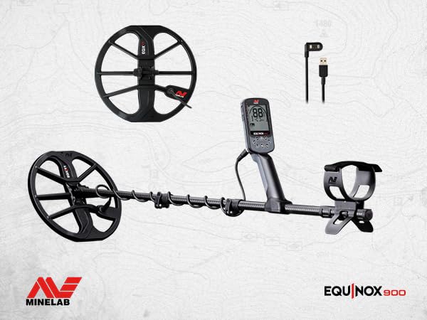MINELAB Equinox 900 Multi-Frequency Collapsible Metal Detector for Adults with EQX 11" & 6” Waterproof Double-D Coils (Option for 6 Single Frequencies, 4 Detect Modes, Wireless Headphones Included) - Image 4