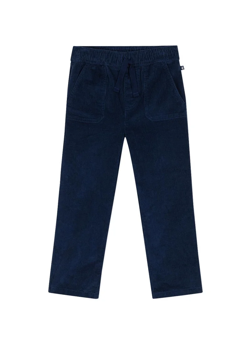 Petit Bateau Boys' straight-fit corduroy trousers