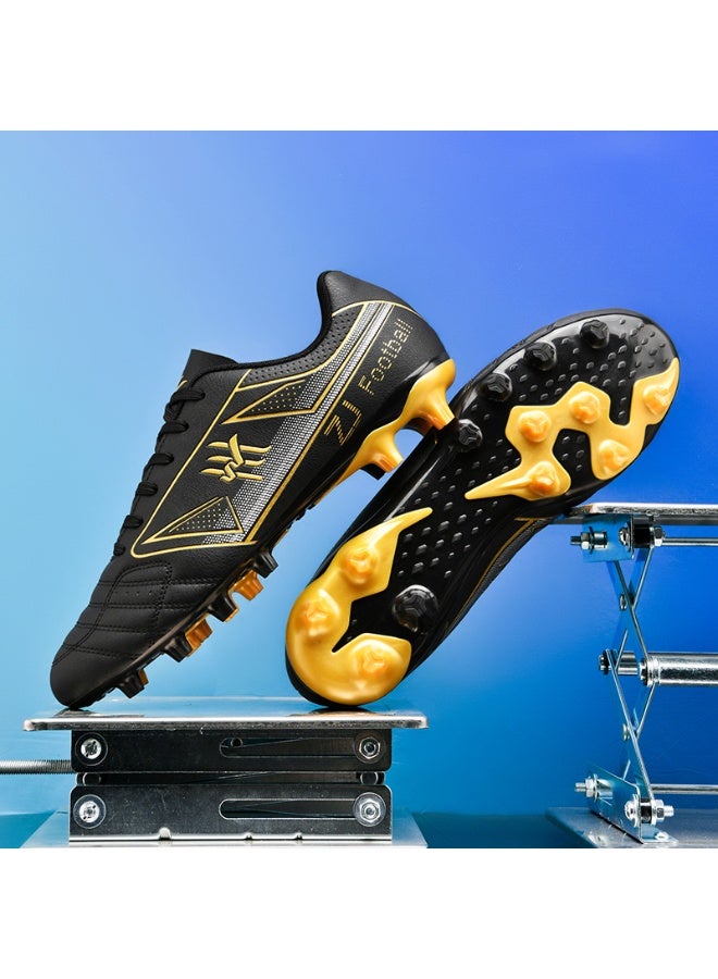 Men Kids Fashion Soccer Shoes Cleats Team Sports Training TF/FG Turf Firm Comfort High-top Football Shoes Outdoor - Image 3