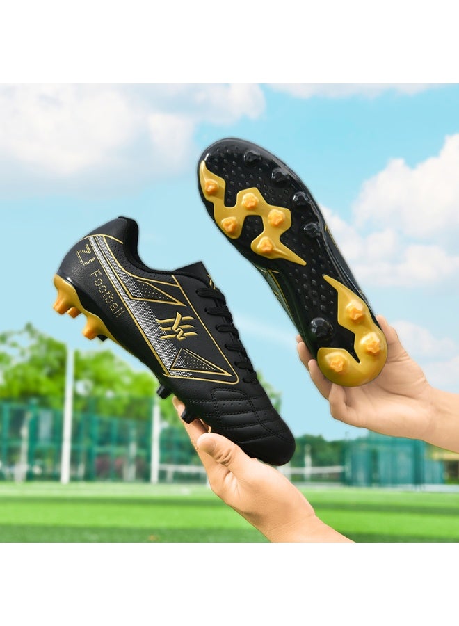 Men Kids Fashion Soccer Shoes Cleats Team Sports Training TF/FG Turf Firm Comfort High-top Football Shoes Outdoor - Image 5
