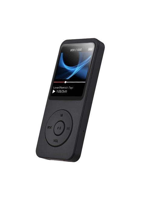 Portable MP4 Player MP3 Music Player 1.77 Inch LCD Screen Video Player Photo Viewer Support TF Cards Support Music FM Radio Video E-book Recorder