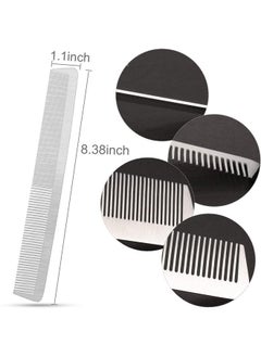 Patelai 3 Pieces Metal Hair Comb, Stainless Steel Fine Cutting Comb, Hair Styling Hairdressing Comb, Salon Detangler Comb For Women And Men  - Image 3