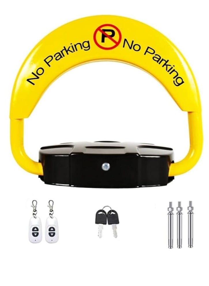 Midwest Automatic Remote Control Parking Lock, Parking Barrier, Parking Space Blocker, Parking Spot Blocker, Parking Lock Folding,Parking Barrier for Home Business Office  - Image 1