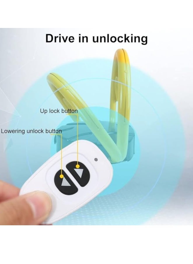 Midwest Automatic Remote Control Parking Lock, Parking Barrier, Parking Space Blocker, Parking Spot Blocker, Parking Lock Folding,Parking Barrier for Home Business Office  - Image 3