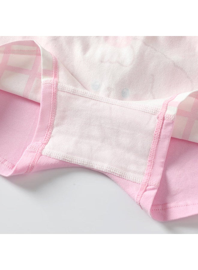 Fentengcare Girls' Underwear 5-pack 100% Cotton Gusset Boxer Briefs For Children - Image 5