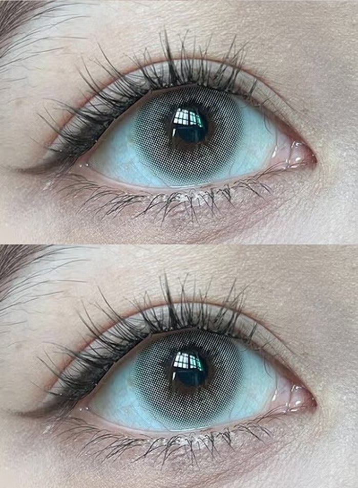سيدة جديدة عدسات لاصقة ملونة رمادية من فريش ليدي للاستخدام السنوي - Image 2
