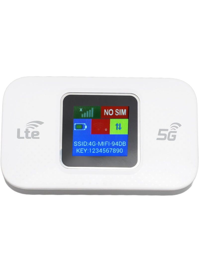 نقطة اتصال واي فاي محمولة عالية السرعة بتقنية 4G LTE - 300 ميجابت في الثانية، تدعم 10 أجهزة، التوصيل والتشغيل - Image 2