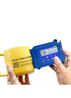 Mini Inkjet Printer Blue