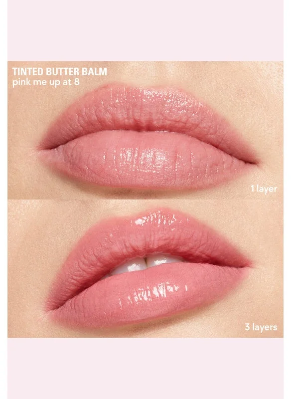 Kylie Cosmetics Tinted Butter Balm - 338 - Pink Me Up At 8, 2.4g