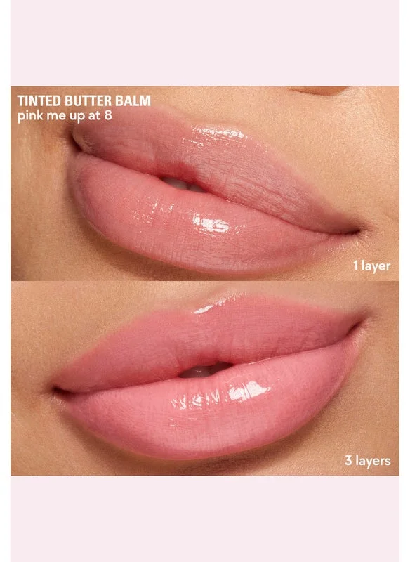 Kylie Cosmetics Tinted Butter Balm - 338 - Pink Me Up At 8, 2.4g