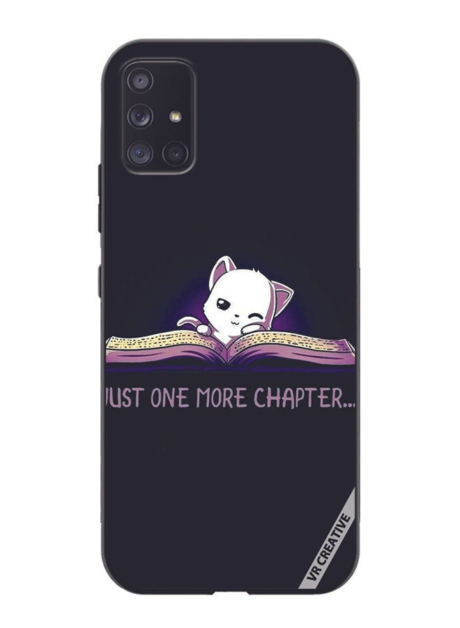 VR CREATIVE Protective Case Cover For Samsung Galaxy A71 5G Just One Chapter More Design Multicolour - Image 1