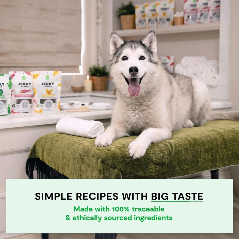 Open Farm Grain Free Turkey Jerky Strips Dog Treat 158g - Image 4