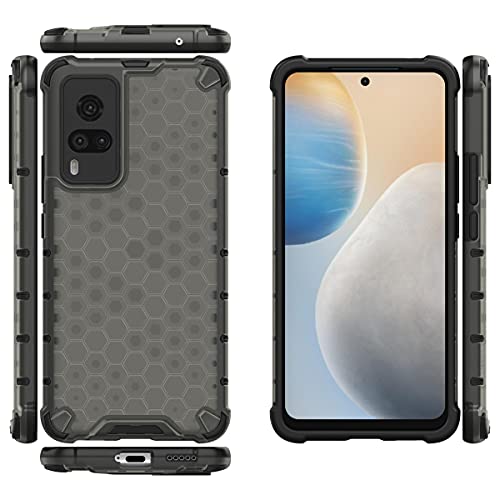Glasgow Back Case Cover Designed for Vivo X60 - Black - Image 2