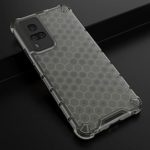 Glasgow Back Case Cover Designed for Vivo X60 - Black - Image 4