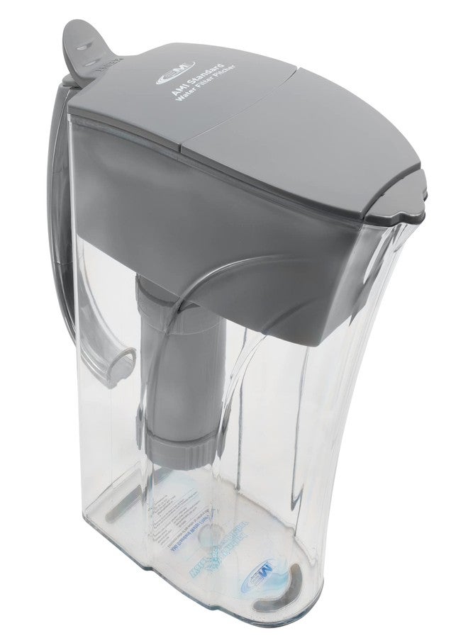 APPLIED MEMBRANES INC. AMI Water Pitcher with Filter for Tap Water, Filtered Water Dispenser - Image 1