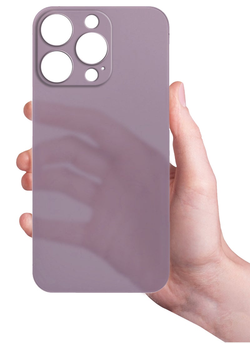 CATANES (for iPhone 15 Pro Max) 3Packs Case Cover Air Skin Series Back Cover Sturdy Durable Thin Case Drop Protection Cover - Transparent Purple  - Image 4
