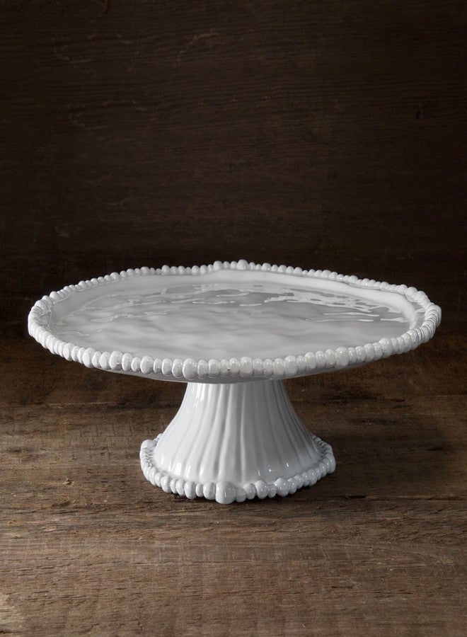 Beatriz Ball Pedestal Cake Plate, White - Image 3