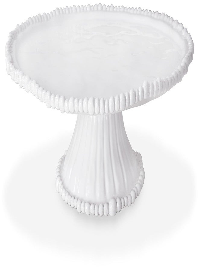 Beatriz Ball Pedestal Cake Plate, White - Image 1