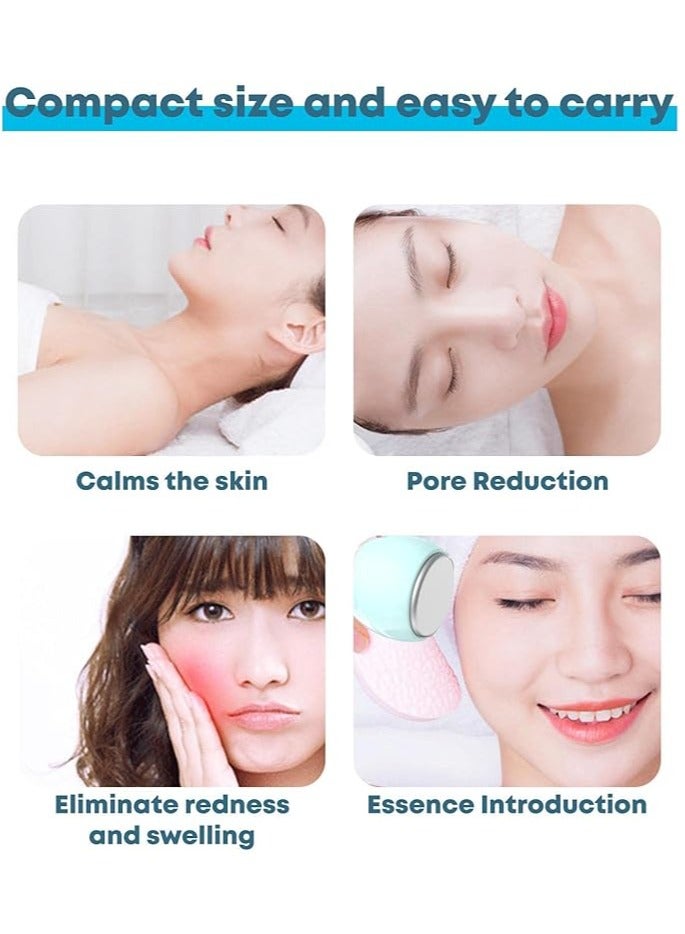 general Gua sha facial tool, ice compress device for relieving eye puffiness, facial cold compress repair sunburn home beauty device, suitable for face and body use - Image 2