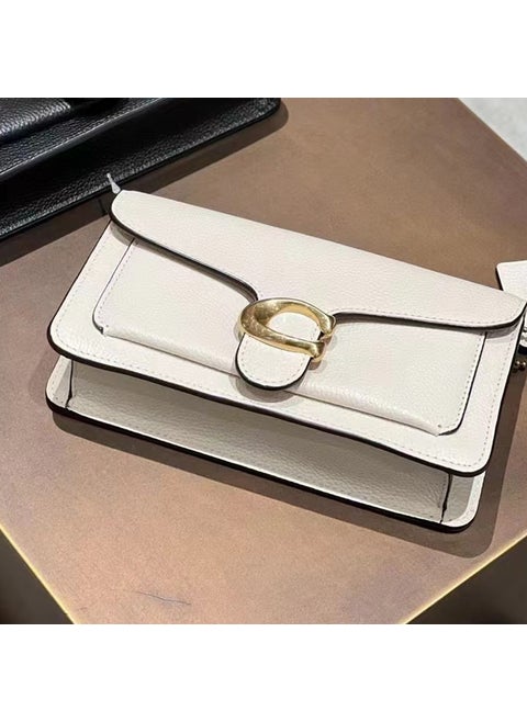 Tabby20 Leather Chain Satchel Womens Luxury BagWhite small size classic White small size classic