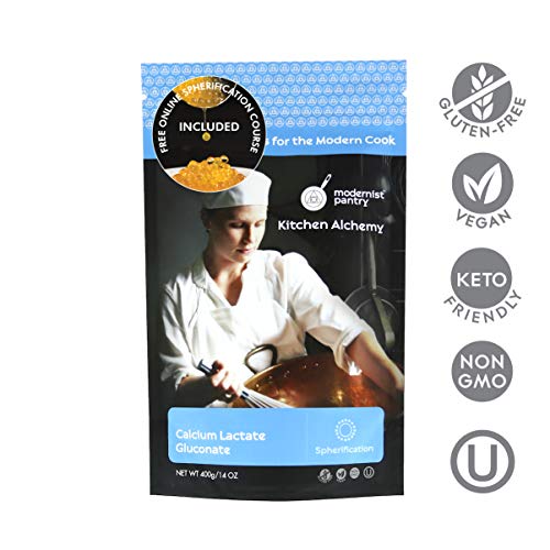 Modernist Pantry Pure Calcium Lactate Gluconate Vegan OU Kosher Certified 400g14oz - Image 5
