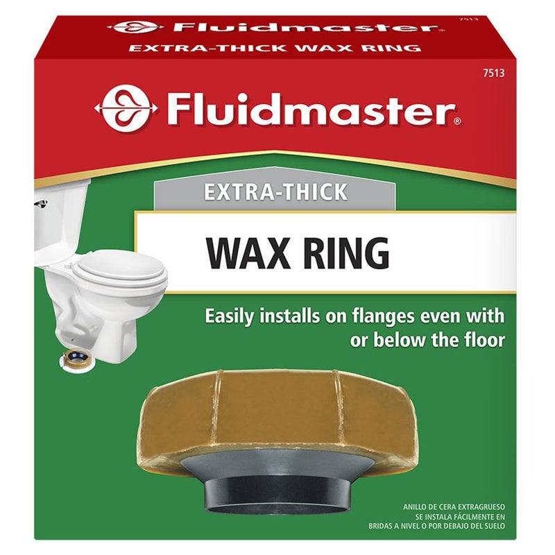 Fluidmaster 7513 Extra Thick Wax Toilet Bowl Gasket with Flange - One Pack - Image 3