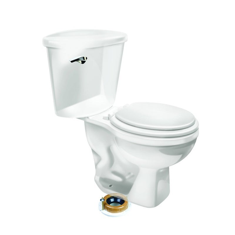 Fluidmaster 7513 Extra Thick Wax Toilet Bowl Gasket with Flange - One Pack - Image 2