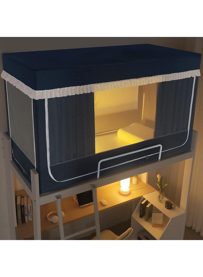 Bluejw M2024 New Strong Shading Bed Curtain Mosquito Net Integrated Student Dormitory Upper And Lower Bunk Universal Dormitory Single University Q - Image 5