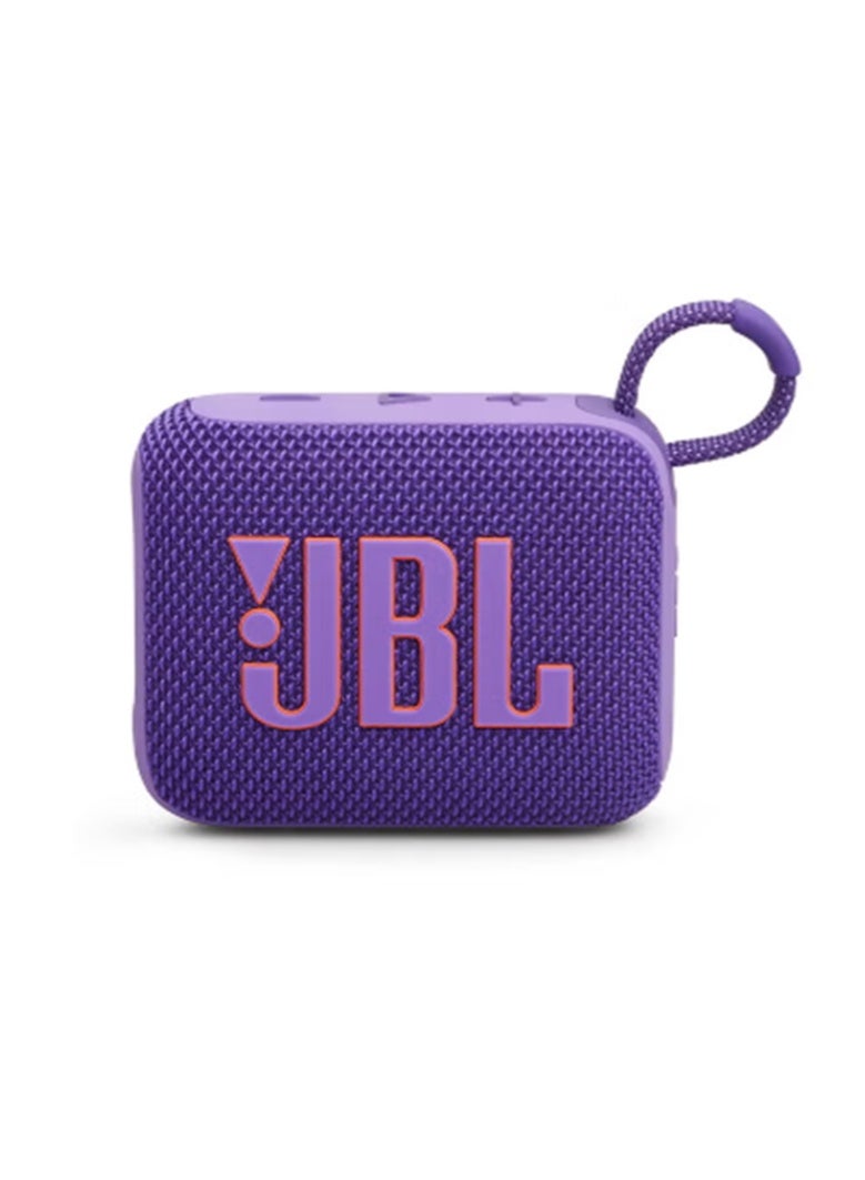 JBL Go4-Portable Waterproof Speaker Purple - Image 4