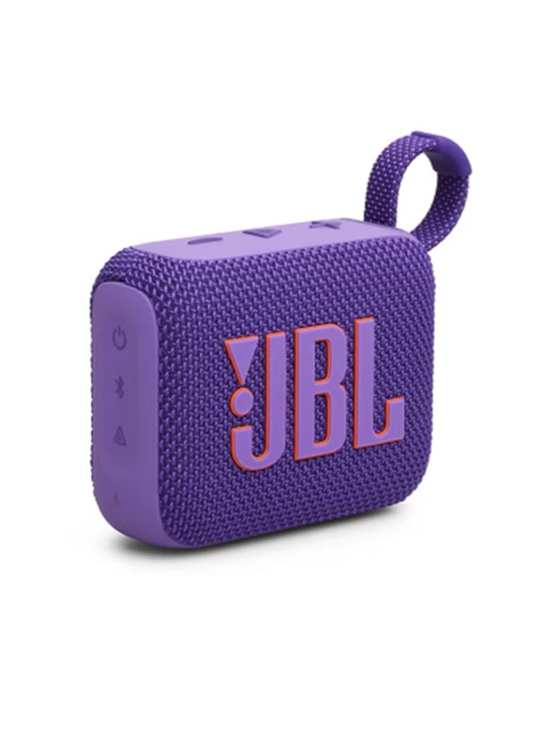 JBL Go4-Portable Waterproof Speaker Purple - Image 5
