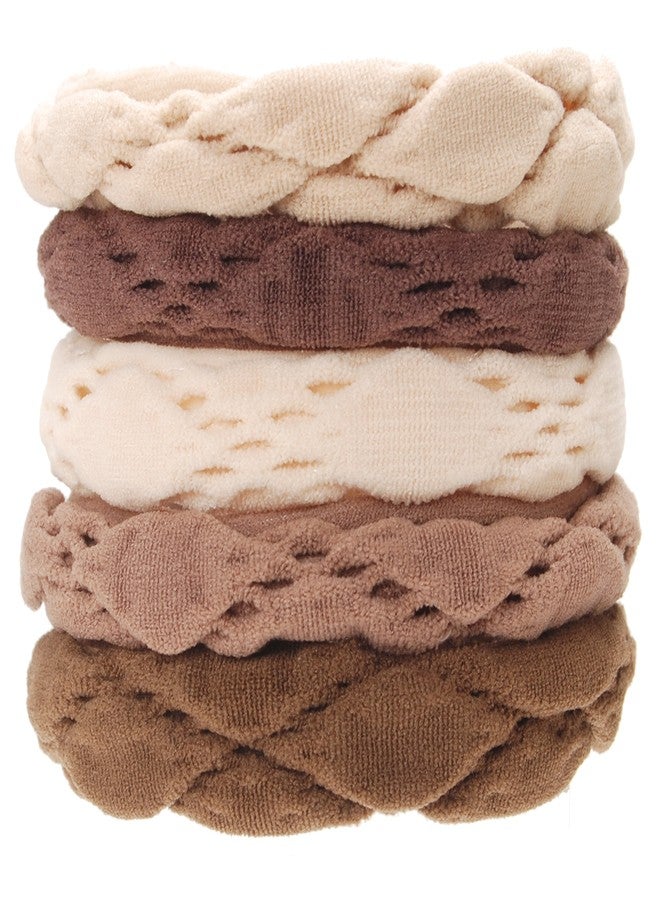 إل.إريكسون مجموعة من 5 قطع من مهور إل. إريكسون الرياضية المبطنة - لون الخشب الطافي - Image 1