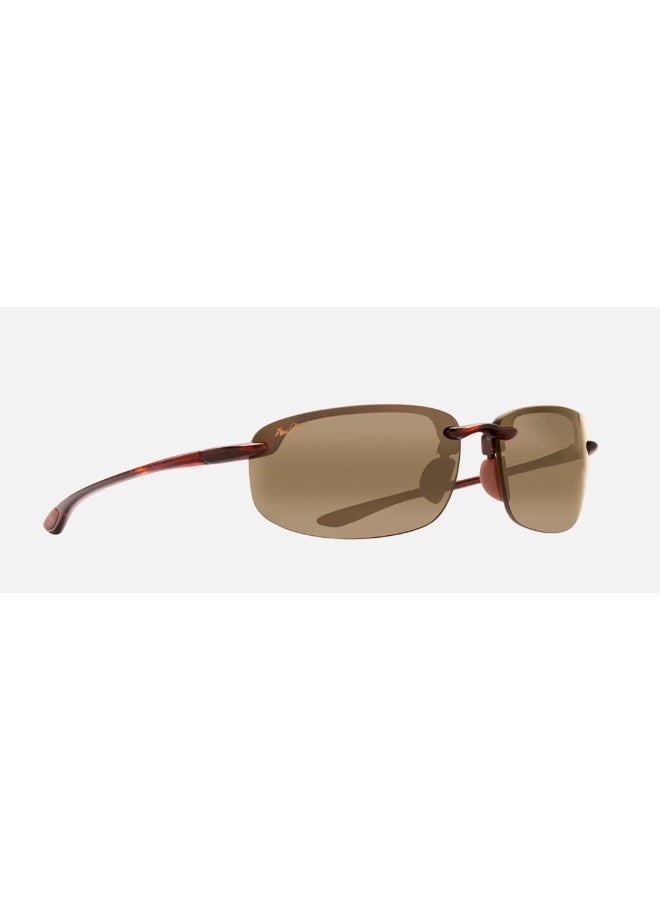MAUI JIM Ho'okipa Reader H807 1025 Men's Rimless Rectangular Polarized Sunglasses - Image 1