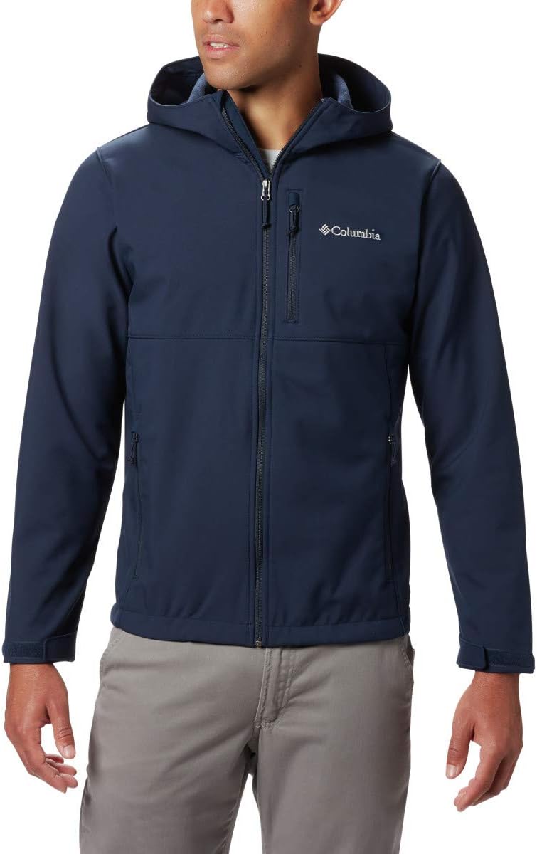 Columbia Men's Ascender Hooded Softshell Jacket - Collegiate Navy, Large - Image 1