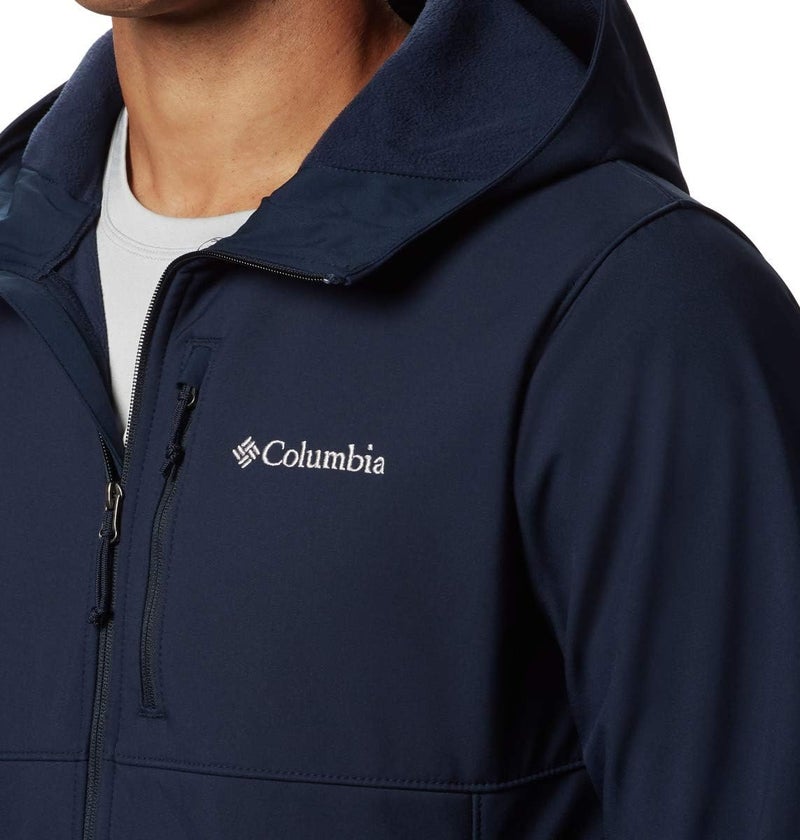 Columbia Men's Ascender Hooded Softshell Jacket - Collegiate Navy, Large - Image 3