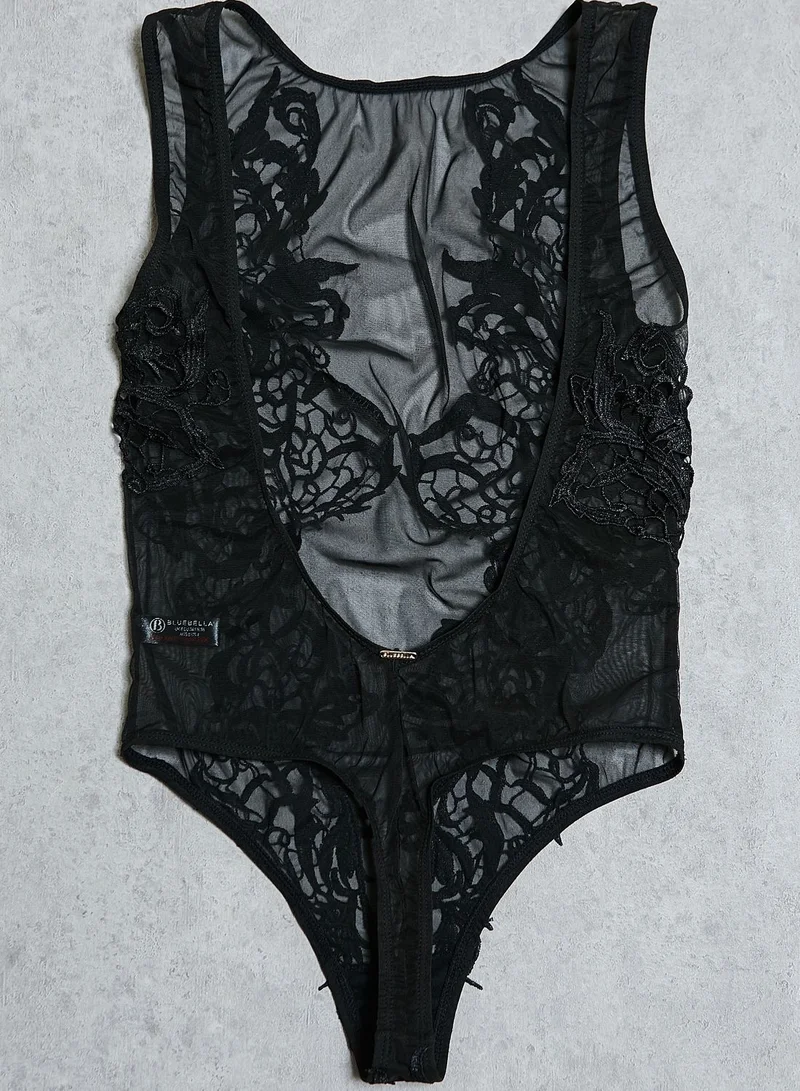 BLUEBELLA Etienne Sheer Lace Detail Body