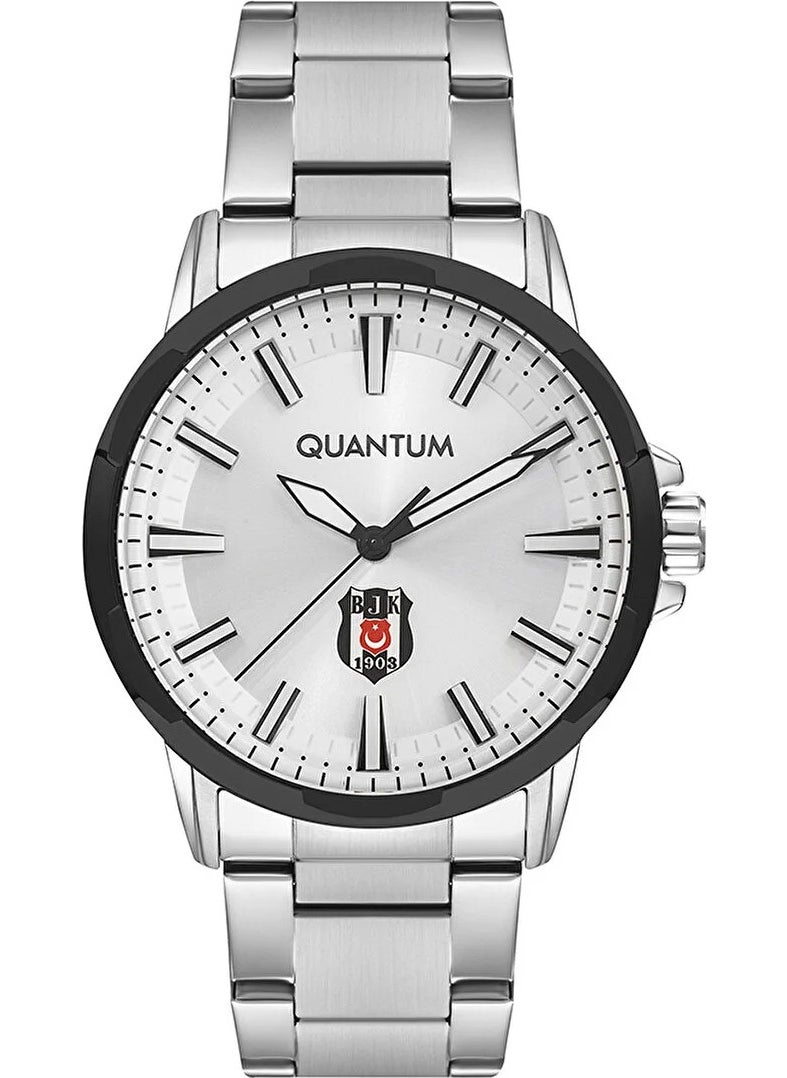Quantum Men's Beşiktaş Licensed Fan Wristwatch + Bracelet Gift  - Image 3