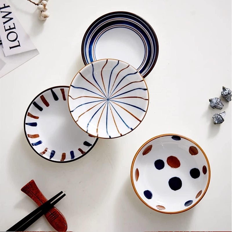 aDai Ceramic Sauce Seasoning Chutney Sushi Soy Dipping Bowl Appetizer Plates Mini Side Serving Dish Set Ideal for Home Kitchen Restaurant Gifting Set of 20 - Image 2