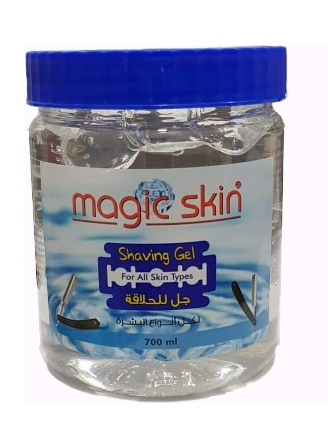 ماجيك سكين جل حلاقة شفاف 700ملليلتر