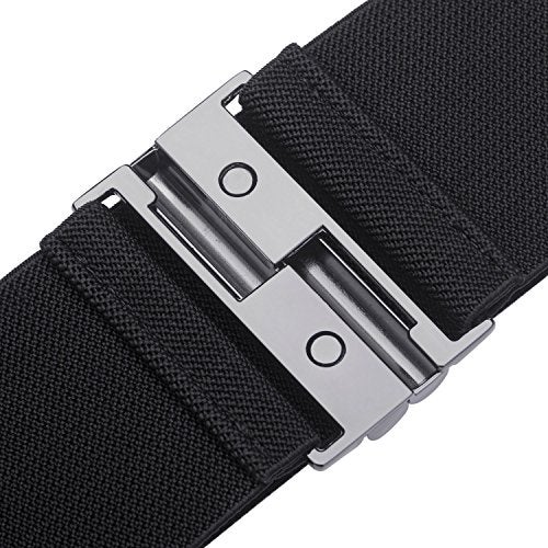 Syuer Womens Wide Elastic Waist Belt Cinch Belt Trimmer Stretch Waistband - Image 4