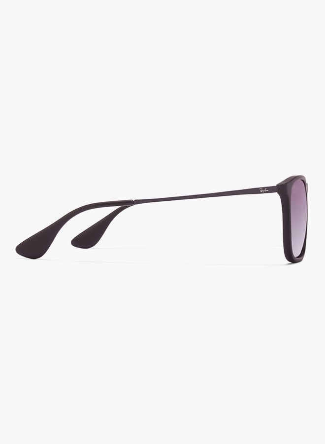 Ray-Ban Unisex Full Rim Square Sunglasses - Rb4187 622/8G - Lens Size: 54 mm - Black - Image 4