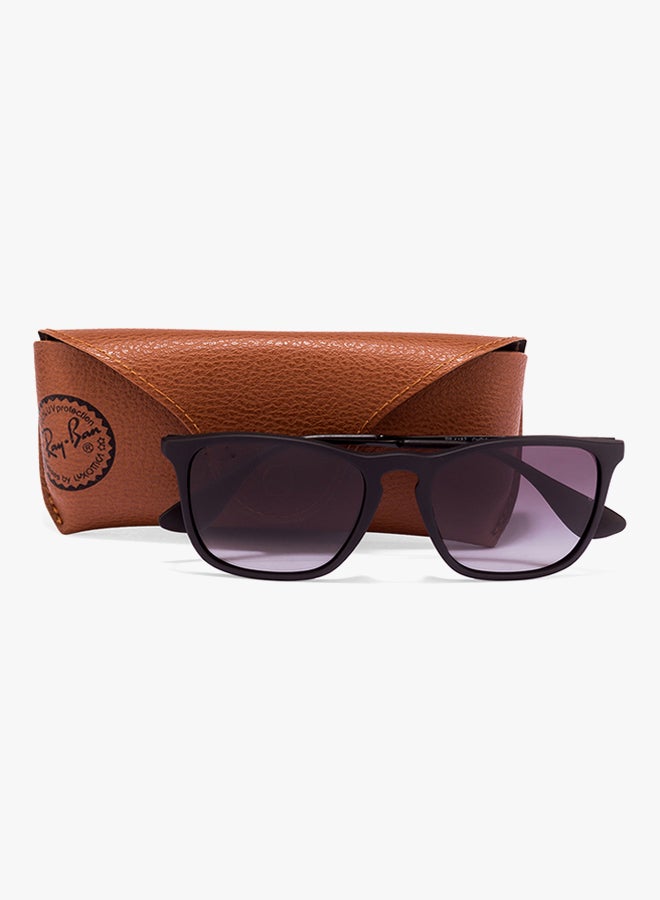 Ray-Ban Unisex Full Rim Square Sunglasses - Rb4187 622/8G - Lens Size: 54 mm - Black - Image 5