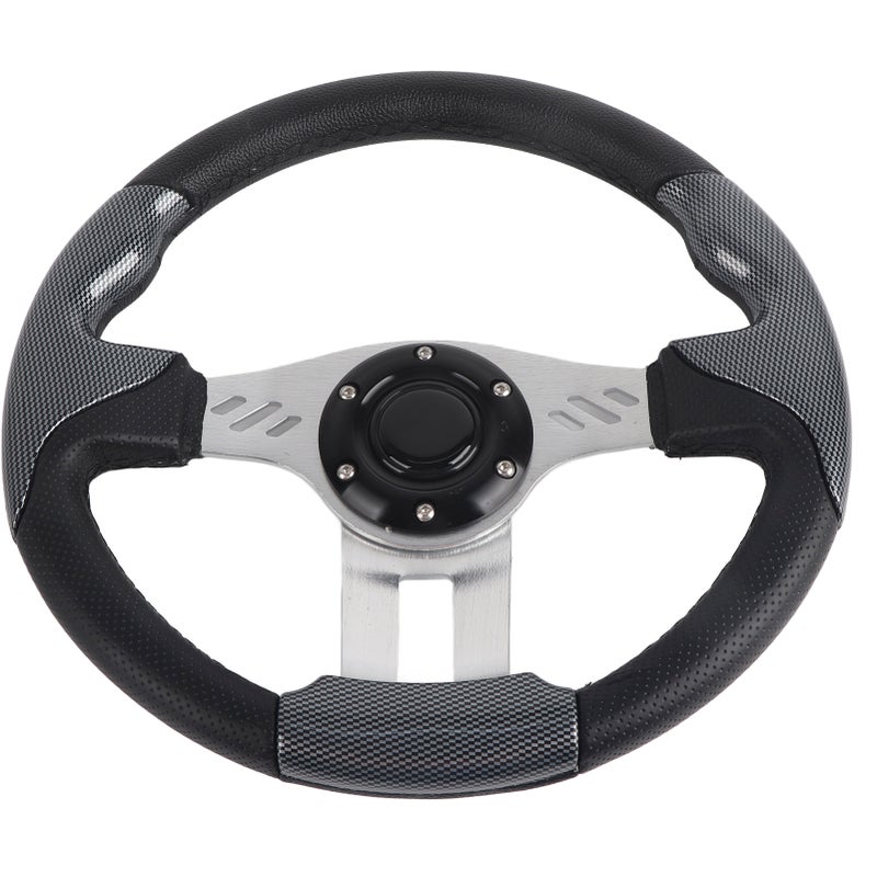 عجلة توجيه Club Car بأسلوب ألياف الكربون كبديل لـ G8 G9 G11 G14 G16 G19 G21 G22 G29 Drive - Image 1
