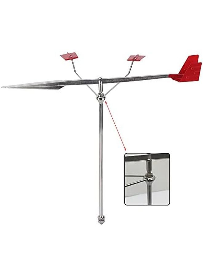 مؤشر اتجاه الرياح دوارة الطقس البحري من الفولاذ المقاوم للصدأ 304 لليخوت والقوارب الشراعية - Image 4