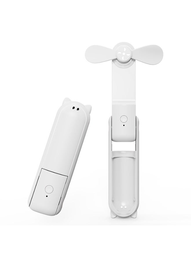 Nariele Rechargeable Long Range Outdoor Silent Portable Folding Handheld Fan