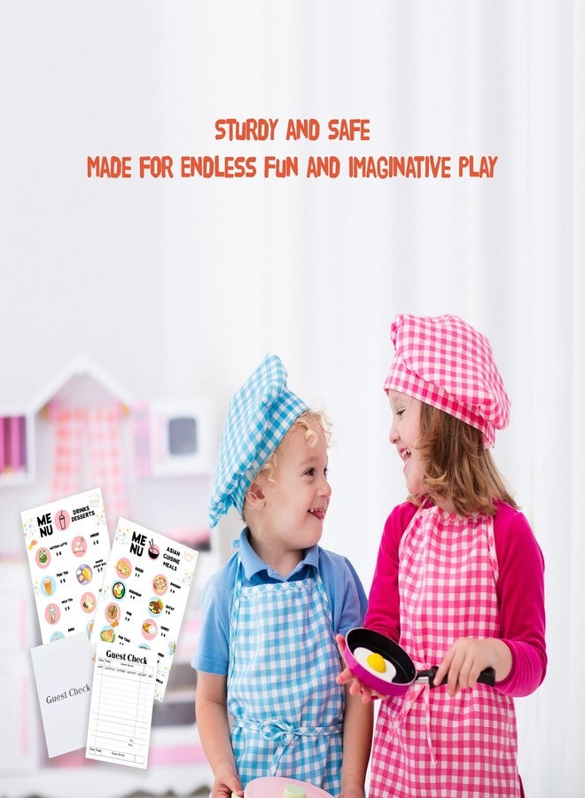 SHOP300 Pretend Play Restaurant Asian Menu Food Set | Kitchen Diner Role Play Accessories for Kids | Fun Lunch Menu Playset for Toddlers | Role-playing food toys for 3+ - Image 4
