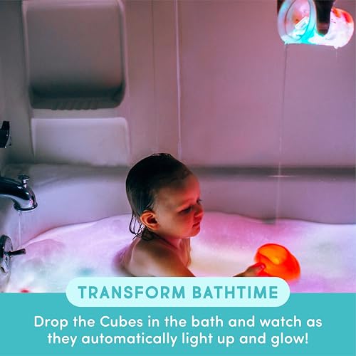 Glo Pals Water-Activated Light-Up Cubes Bundle for Sensory Play – 12 Pack (Extraordinary Earth) - Image 4
