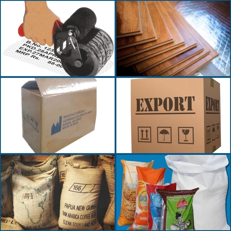 Smartpack Handy Coder Machine for Batch No. MFG. MRP. EXP. Date Printing on Laminated and Without Laminate Carton Box | Handheld Coder Printer | Coder Size - 2 Inch with 6MM Letter Set - Image 2