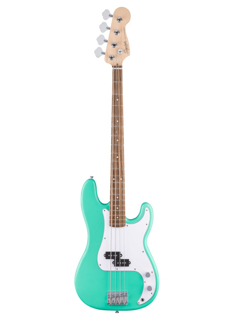 FENDER 0379700549 Debut Collection™ Precision Bass®, Laurel Fingerboard, White Pickguard, Sea Foam Green - Image 1