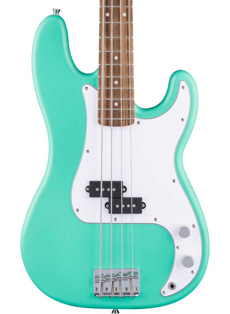 FENDER 0379700549 Debut Collection™ Precision Bass®, Laurel Fingerboard, White Pickguard, Sea Foam Green - Image 3
